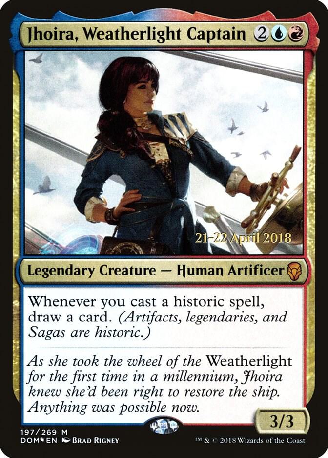 Jhoira Weatherlight Captain 197 (Prerelease Cards)  - Foil | Good Games Adelaide SA