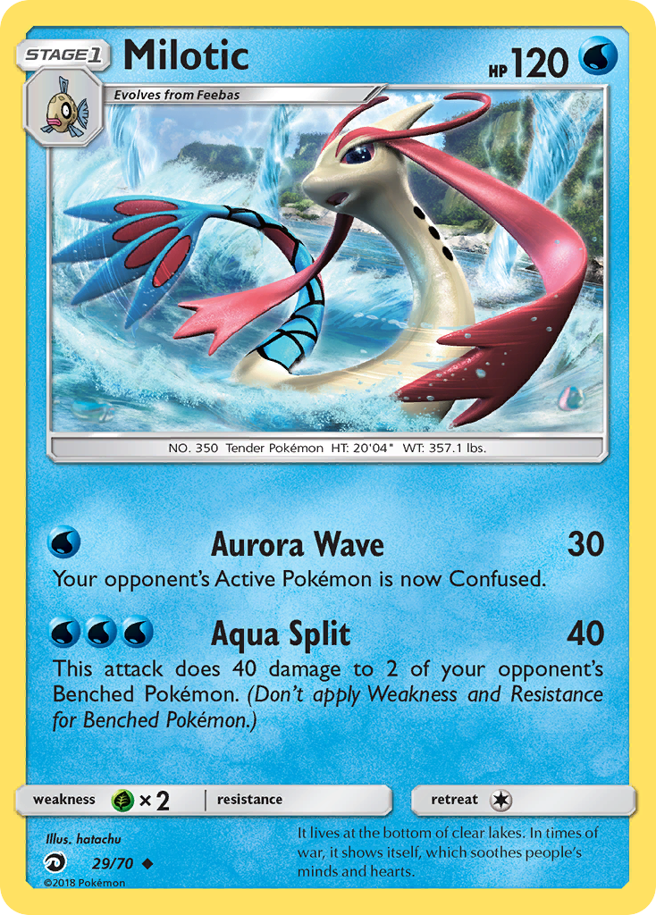 Milotic (29/70) [Sun & Moon: Dragon Majesty] | Good Games Adelaide SA
