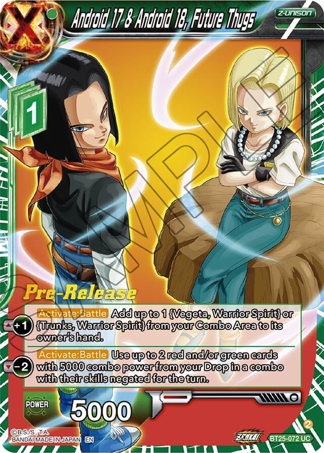 Android 17 & Android 18, Future Thugs (BT25-072) [Legend of the Dragon Balls Prerelease Promos] | Good Games Adelaide SA