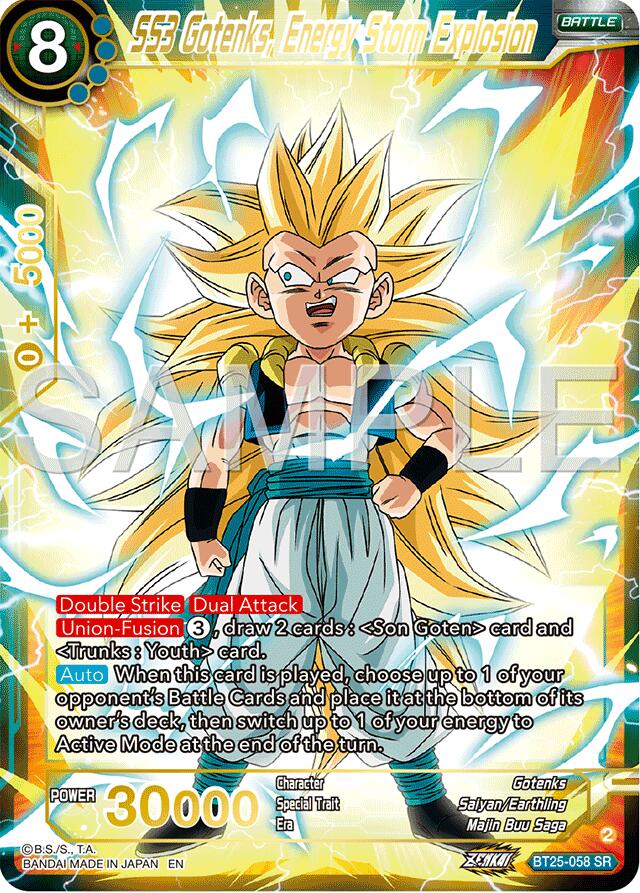 SS3 Gotenks, Energy Storm Explosion (BT25-058) [Legend of the Dragon Balls] | Good Games Adelaide SA