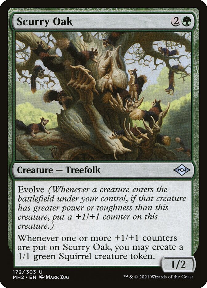 Scurry Oak 172 (Modern Horizons 2)  - Foil | Good Games Adelaide SA
