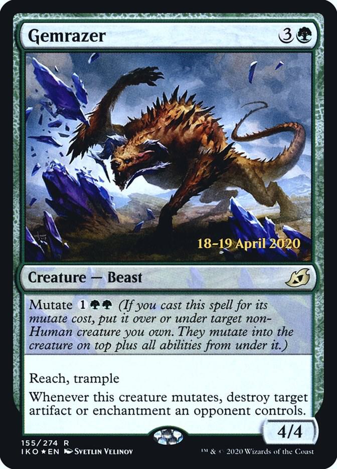 Gemrazer 155 (Prerelease Cards)  - Foil | Good Games Adelaide SA