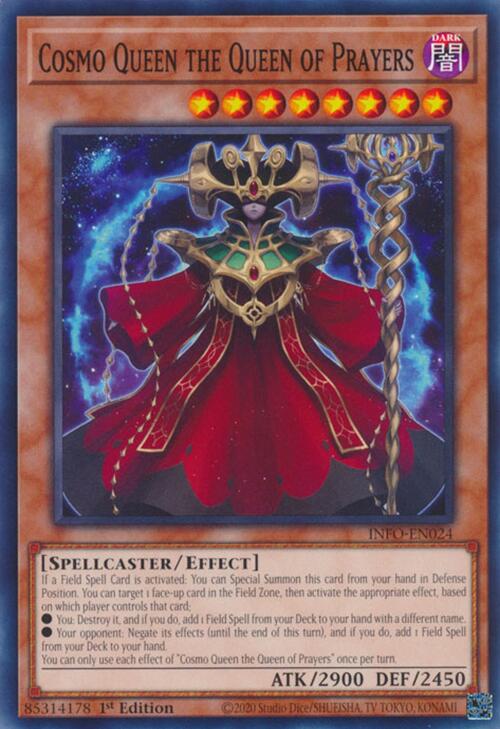 Cosmo Queen the Queen of Prayers [INFO-EN024] Common | Good Games Adelaide SA