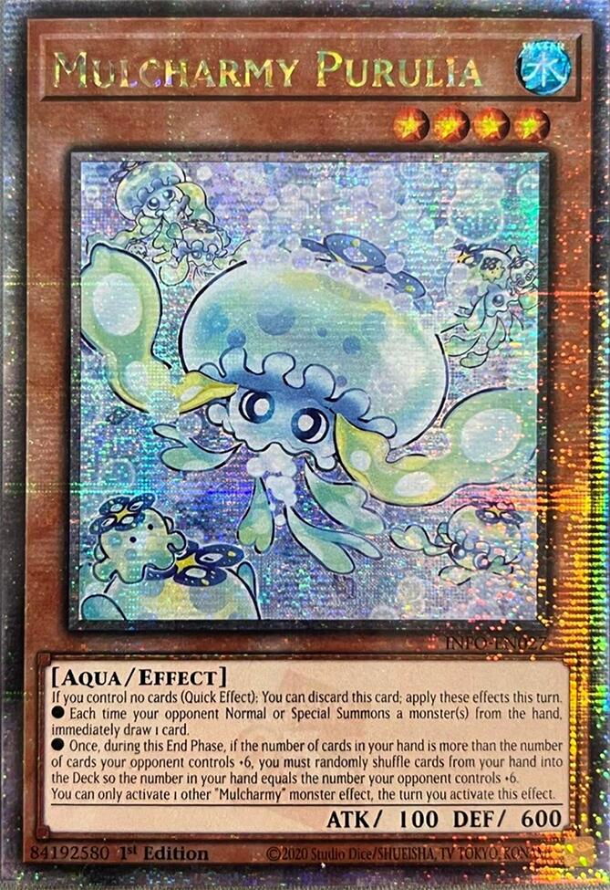 Mulcharmy Purulia (Quarter Century Secret Rare) [INFO-EN027] Quarter Century Secret Rare | Good Games Adelaide SA