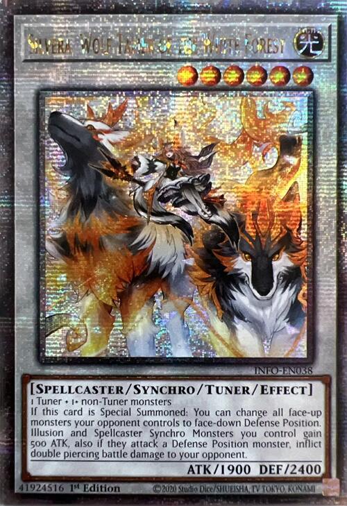 Silvera, Wolf Tamer of the White Forest (Quarter Century Secret Rare) [INFO-EN038] Quarter Century Secret Rare | Good Games Adelaide SA
