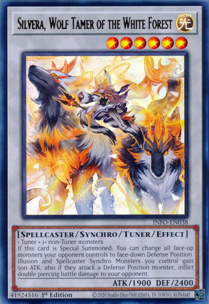 Silvera, Wolf Tamer of the White Forest [INFO-EN038] Ultra Rare | Good Games Adelaide SA
