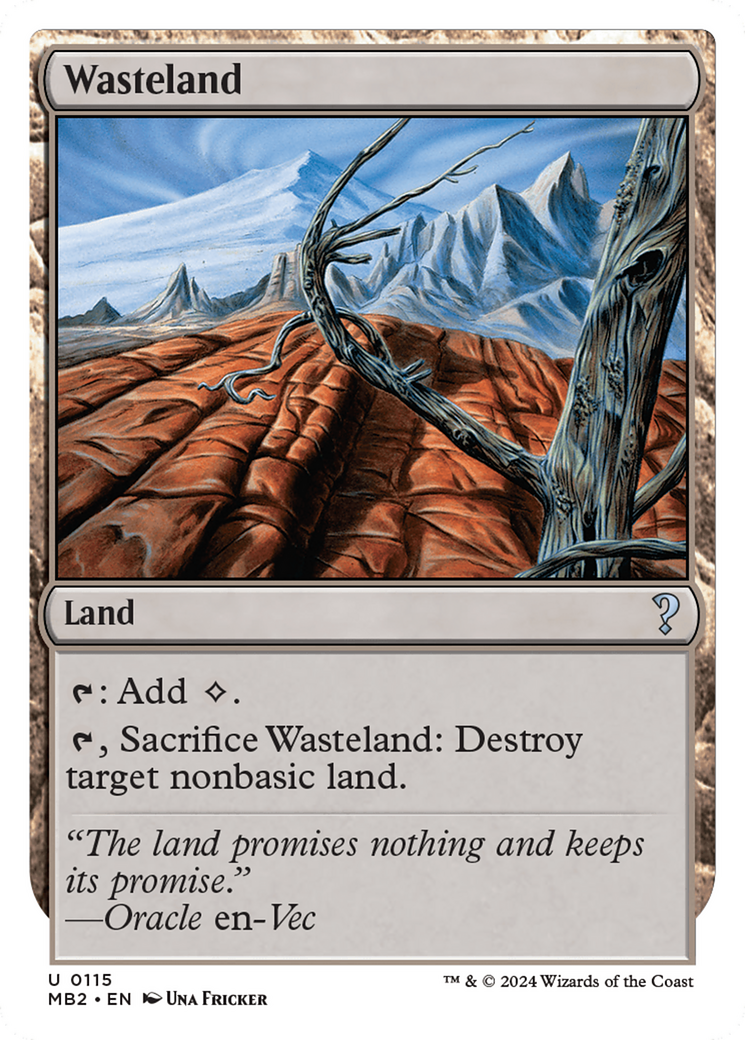 Wasteland [Mystery Booster 2] | Good Games Adelaide SA