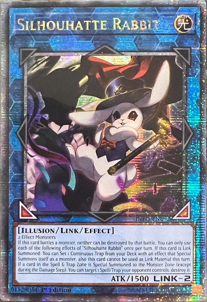 Silhouhatte Rabbit (Quarter Century Secret Rare) [INFO-EN052] Quarter Century Secret Rare | Good Games Adelaide SA