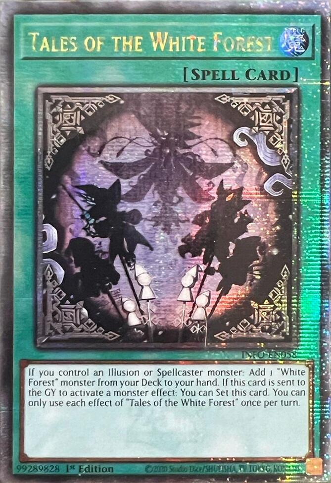 Tales of the White Forest (Quarter Century Secret Rare) [INFO-EN058] Quarter Century Secret Rare | Good Games Adelaide SA