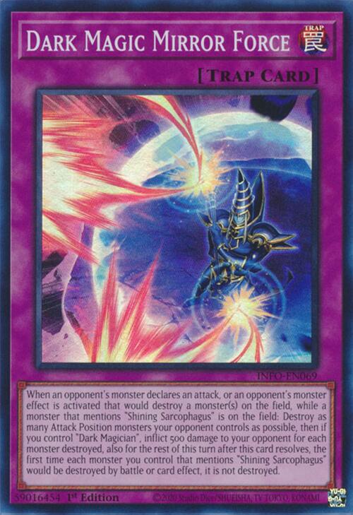 Dark Magic Mirror Force [INFO-EN069] Super Rare | Good Games Adelaide SA