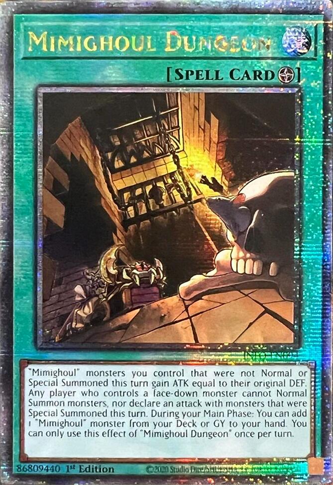 Mimighoul Dungeon (Quarter Century Secret Rare) [INFO-EN094] Quarter Century Secret Rare | Good Games Adelaide SA