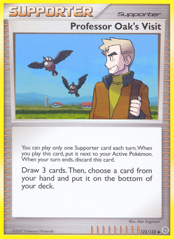 Professor Oak's Visit (122/132) [Diamond & Pearl: Secret Wonders] | Good Games Adelaide SA