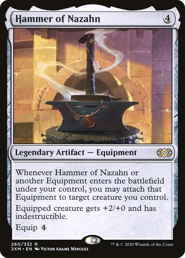 Hammer of Nazahn 260 (Double Masters)  - Foil | Good Games Adelaide SA