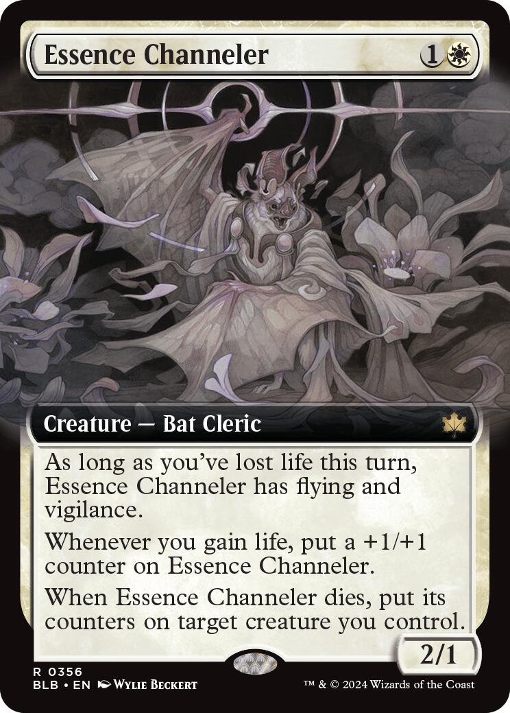 Essence Channeler (Extended Art) [Bloomburrow] | Good Games Adelaide SA