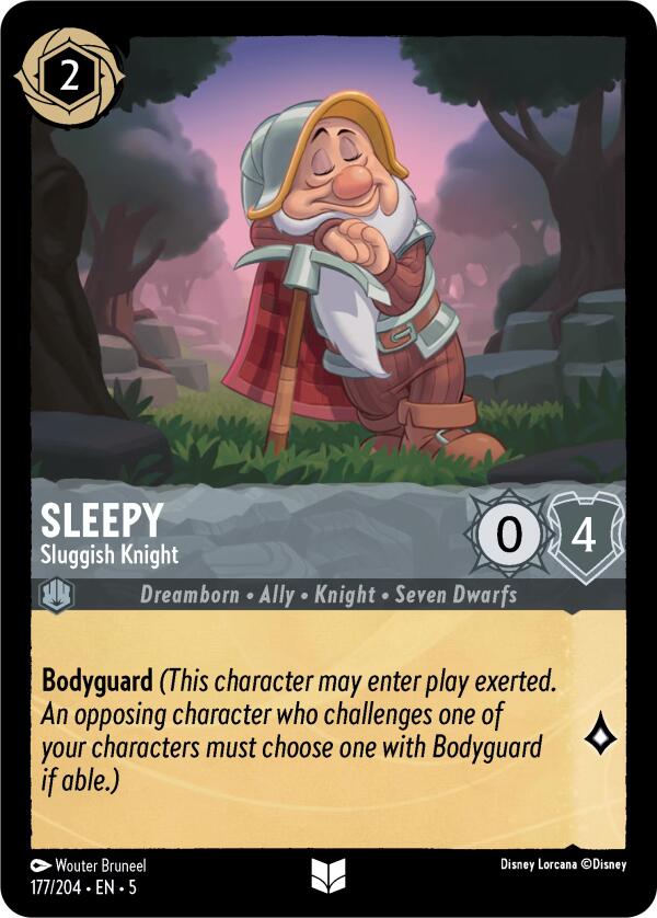 Sleepy - Sluggish Knight (177/204) [Shimmering Skies] | Good Games Adelaide SA