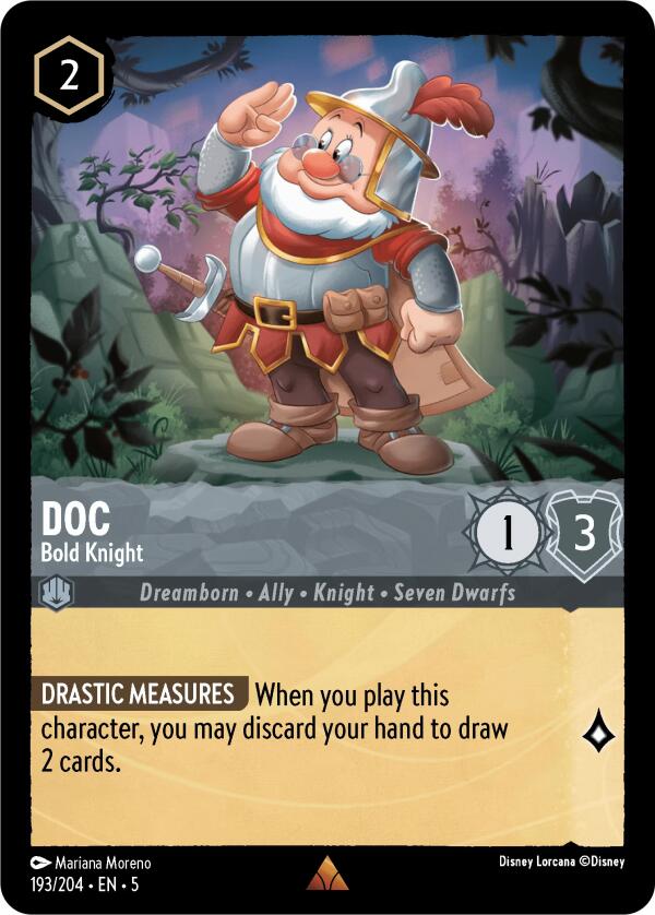 Doc - Bold Knight (193/204) [Shimmering Skies] | Good Games Adelaide SA