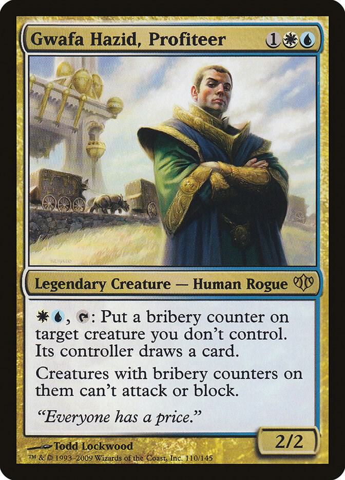 Gwafa Hazid, Profiteer 110 (Conflux)  - Foil | Good Games Adelaide SA