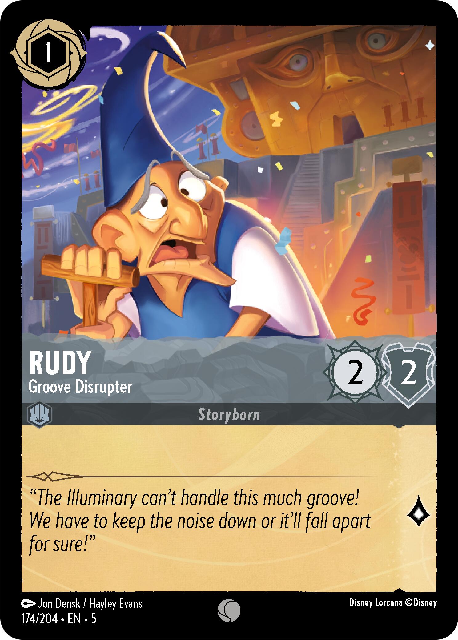 Rudy - Groove Disrupter (174/204) [Shimmering Skies] | Good Games Adelaide SA