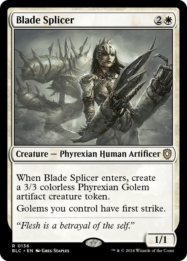 Blade Splicer [Bloomburrow Commander] | Good Games Adelaide SA