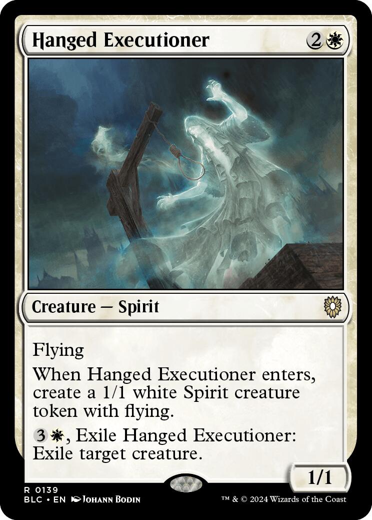 Hanged Executioner [Bloomburrow Commander] | Good Games Adelaide SA