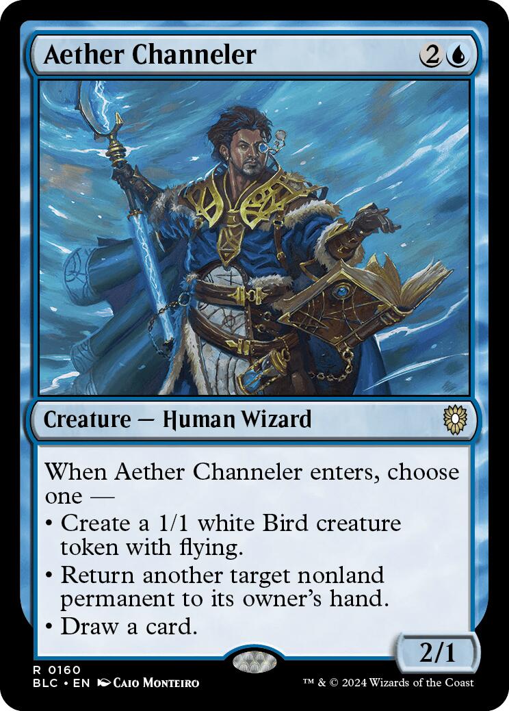 Aether Channeler [Bloomburrow Commander] | Good Games Adelaide SA