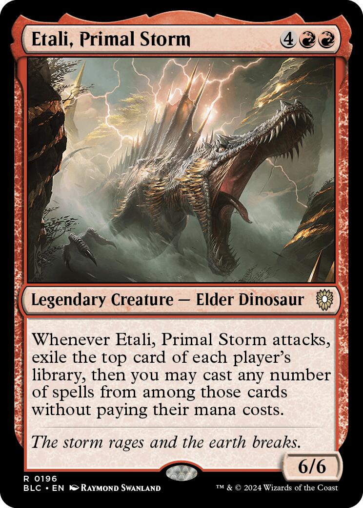Etali, Primal Storm [Bloomburrow Commander] | Good Games Adelaide SA