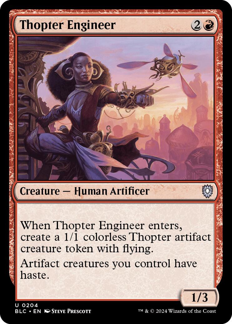 Thopter Engineer [Bloomburrow Commander] | Good Games Adelaide SA