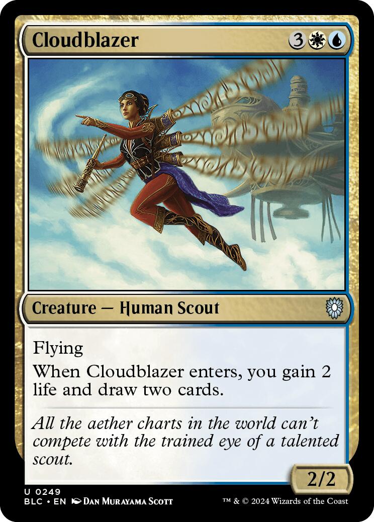 Cloudblazer [Bloomburrow Commander] | Good Games Adelaide SA