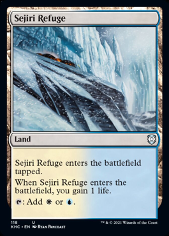 Sejiri Refuge [Kaldheim Commander] | Good Games Adelaide SA