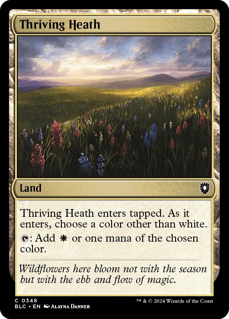 Thriving Heath [Bloomburrow Commander] | Good Games Adelaide SA
