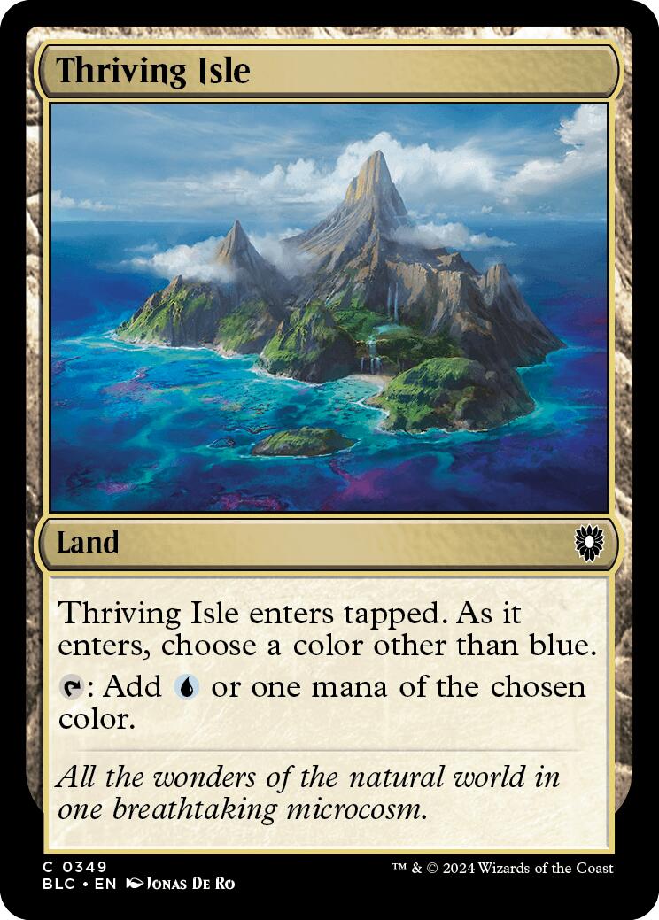 Thriving Isle [Bloomburrow Commander] | Good Games Adelaide SA