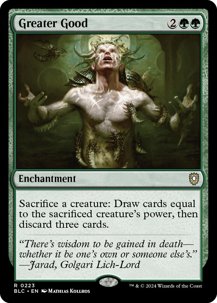 Greater Good [Bloomburrow Commander] | Good Games Adelaide SA