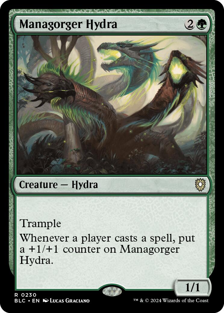Managorger Hydra [Bloomburrow Commander] | Good Games Adelaide SA