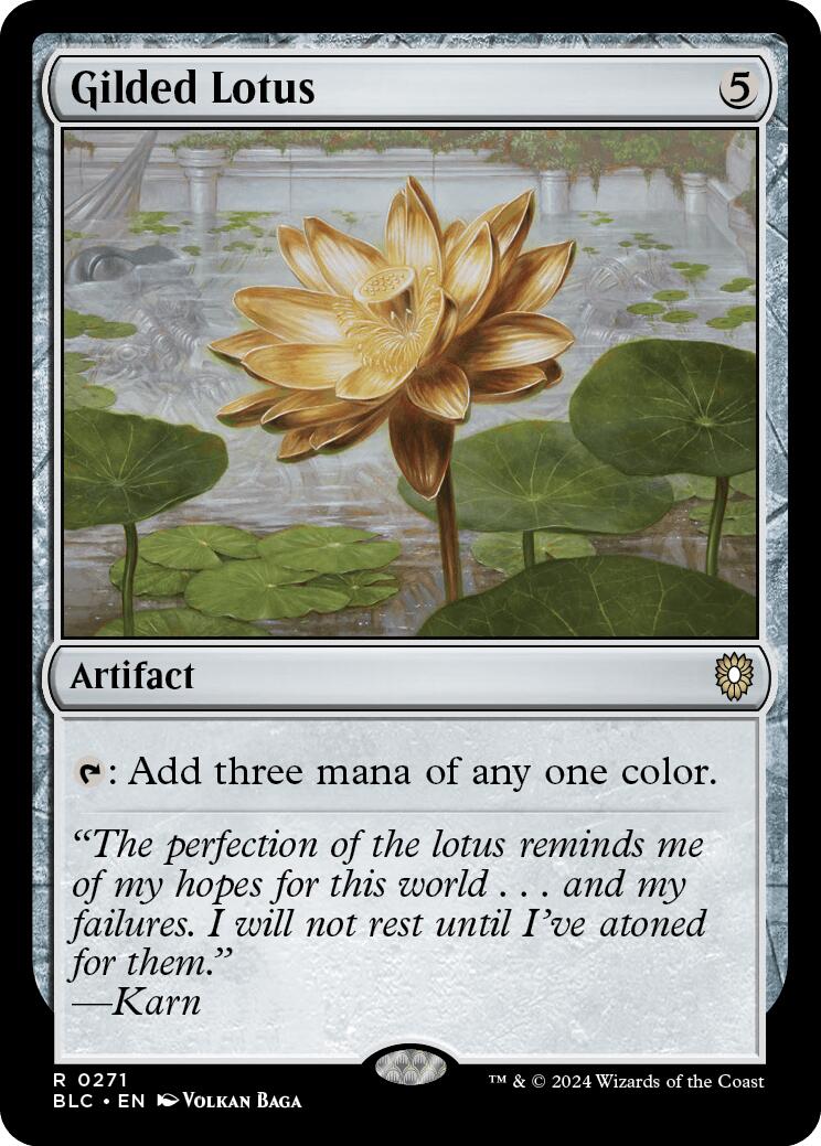 Gilded Lotus [Bloomburrow Commander] | Good Games Adelaide SA