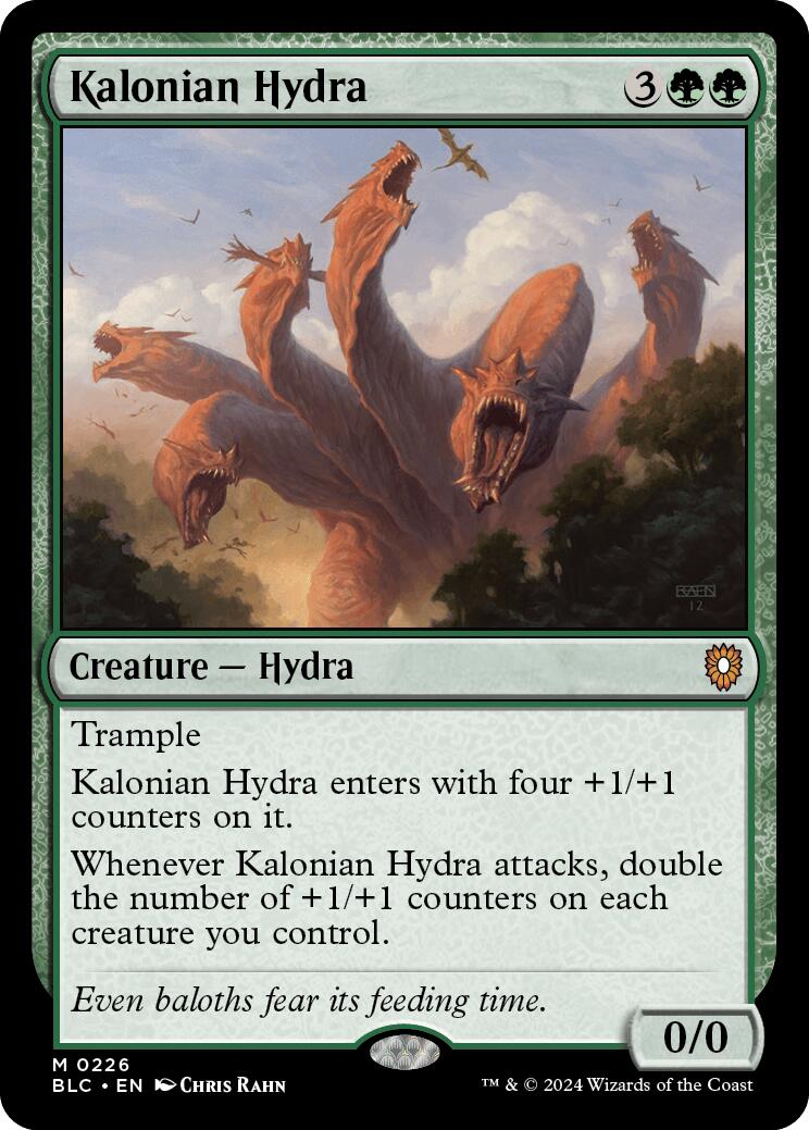 Kalonian Hydra [Bloomburrow Commander] | Good Games Adelaide SA