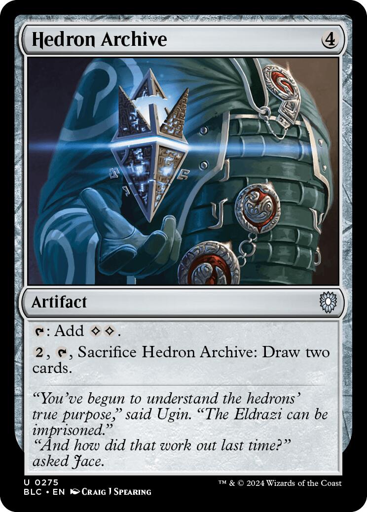 Hedron Archive [Bloomburrow Commander] | Good Games Adelaide SA