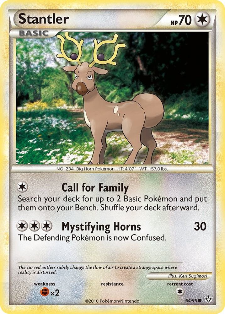 Stantler 64/95 (Unleashed)  - Reverse Holofoil | Good Games Adelaide SA