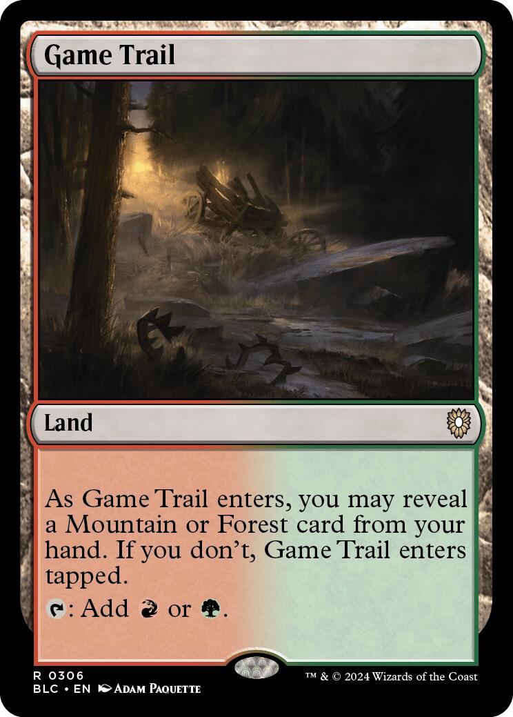 Game Trail [Bloomburrow Commander] | Good Games Adelaide SA