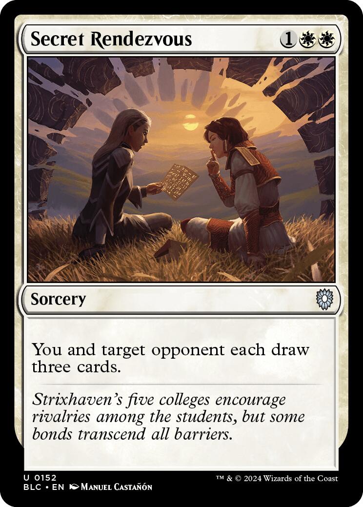 Secret Rendezvous [Bloomburrow Commander] | Good Games Adelaide SA