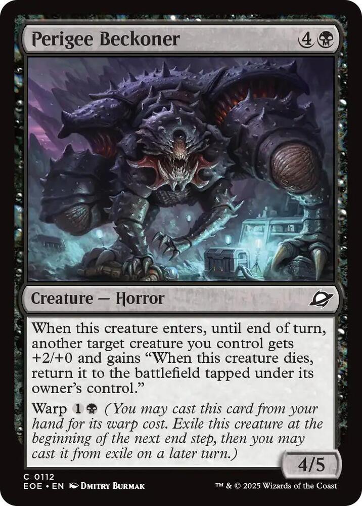 Perigree Beckoner 112 (Edge of Eternities)  | Good Games Adelaide SA
