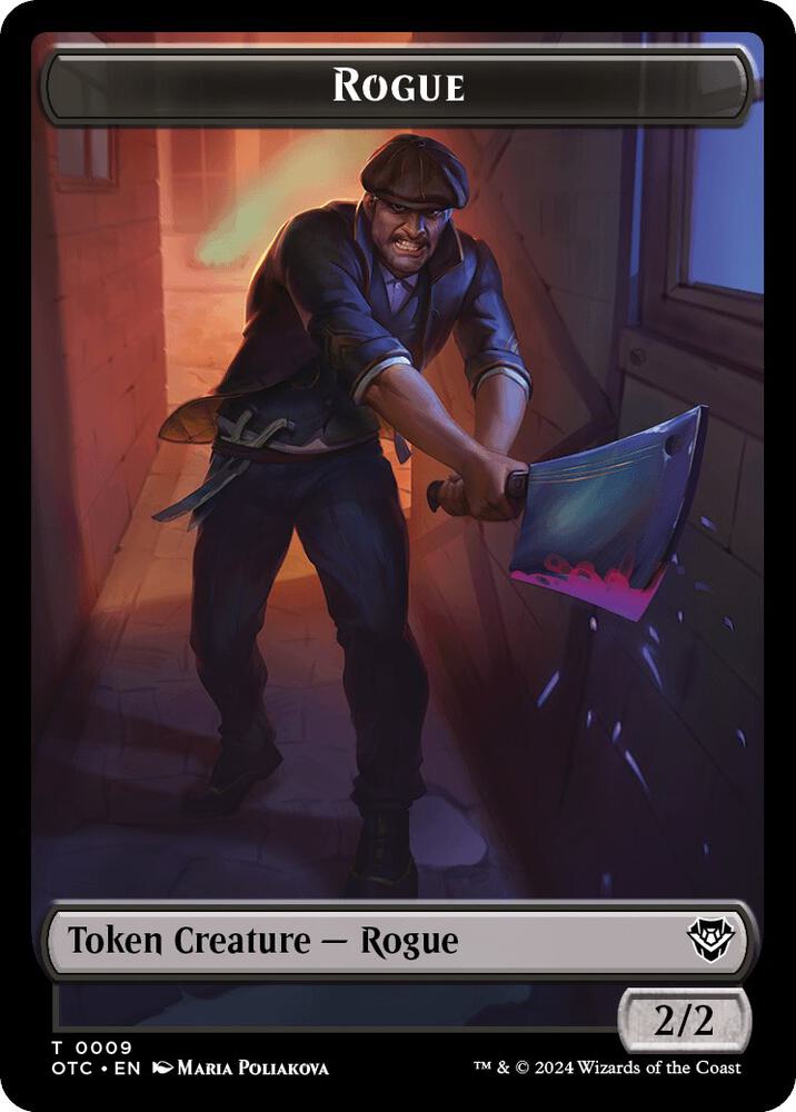 Rogue The Monarch Double Sided Token 9 // 29 (Commander: Outlaws of Thunder Junction)  | Good Games Adelaide SA
