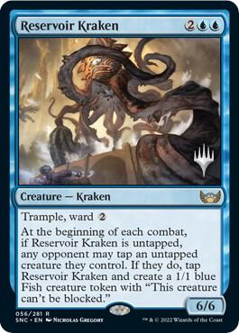 Reservoir Kraken 56 (Promo Pack: Streets of New Capenna)  - Foil | Good Games Adelaide SA