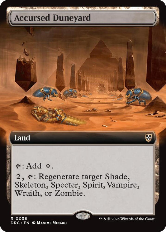 Accursed Duneyard 36 (Commander: Aetherdrift) 