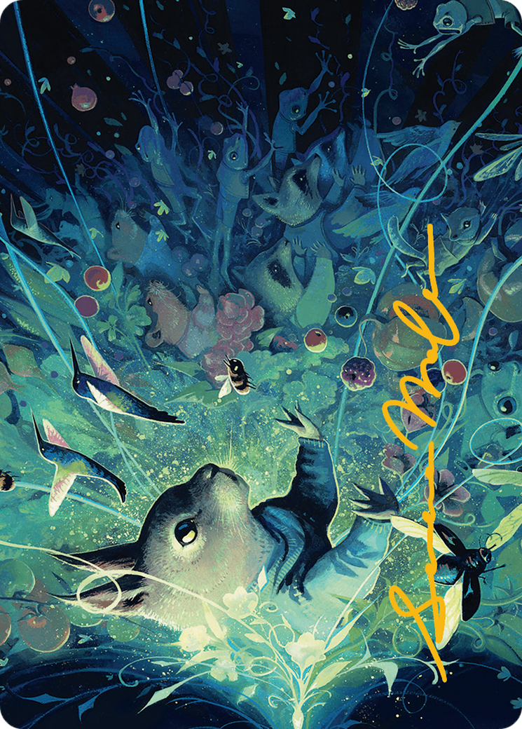 For the Common Good Art Card (22/54) (Gold-Stamped Signature) [Bloomburrow Art Series] | Good Games Adelaide SA