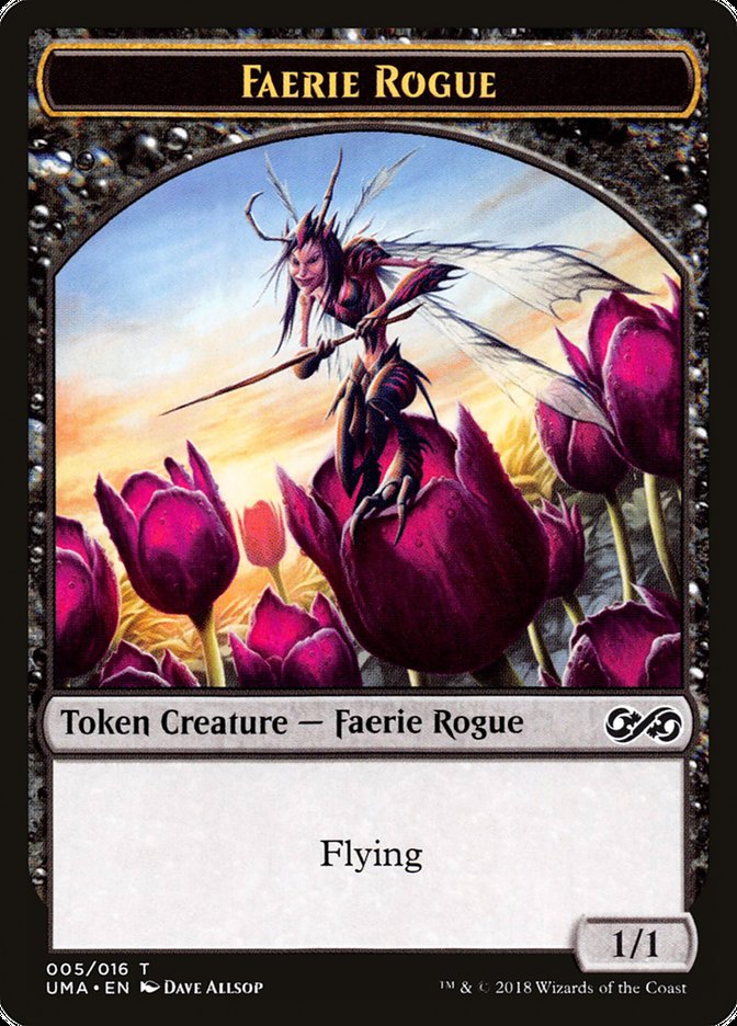 Faerie Rogue Token [Ultimate Masters Tokens] | Good Games Adelaide SA