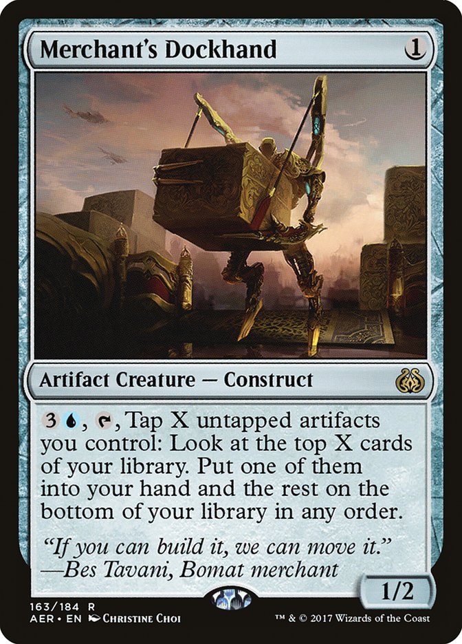 Merchant's Dockhand 163 (Aether Revolt)  - Foil | Good Games Adelaide SA