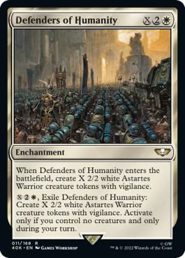 Defenders of Humanity Surge Foil 11 (Universes Beyond: Warhammer 40,000)  - Foil | Good Games Adelaide SA