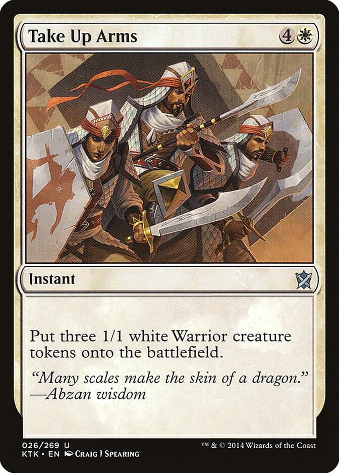 Take Up Arms 26 (Khans of Tarkir)  - Foil | Good Games Adelaide SA