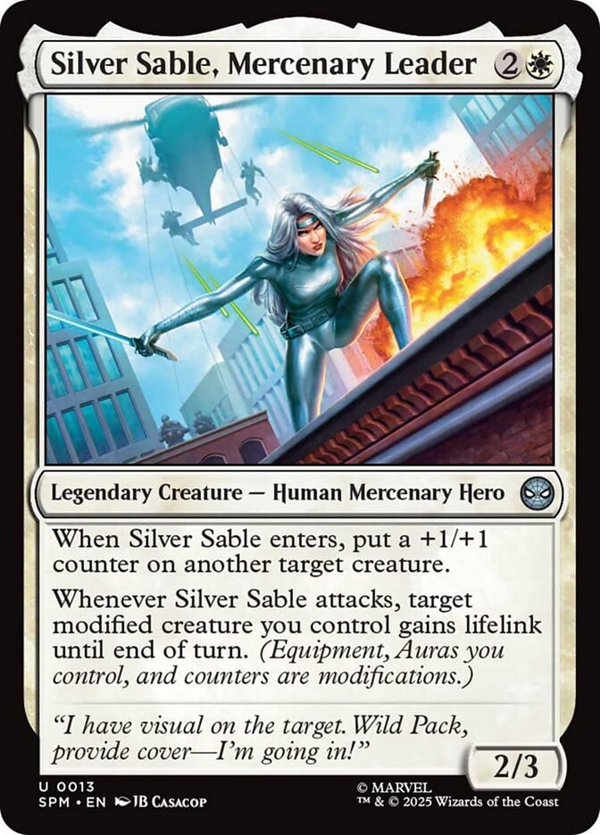 Silver Sable, Mercenary Leader 13 (Marvel's Spider-Man)  | Good Games Adelaide SA