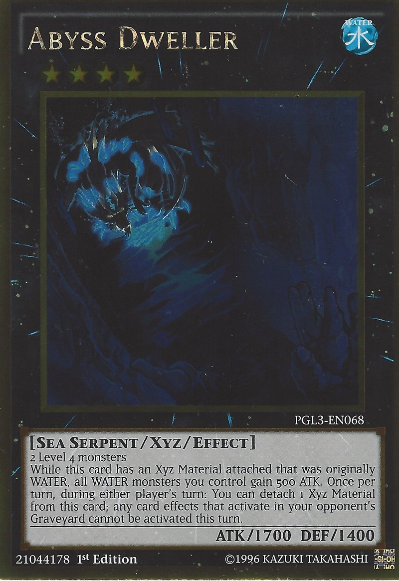 Abyss Dweller [PGL3-EN068] Gold Rare | Good Games Adelaide SA